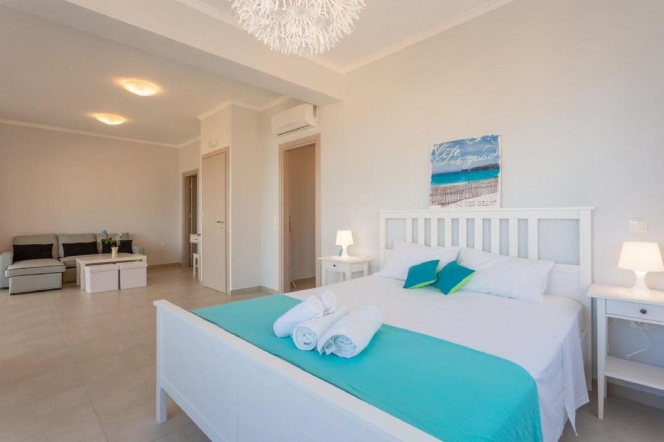 Corfu Sea View Villa - Aurora Barbati Exterior foto