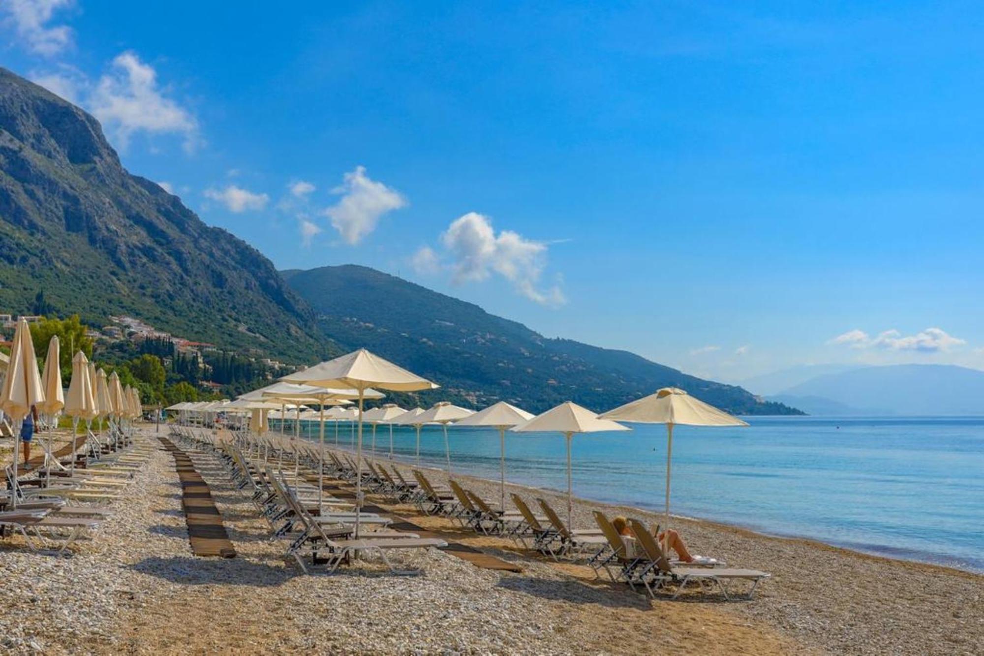 Corfu Sea View Villa - Aurora Barbati Exterior foto