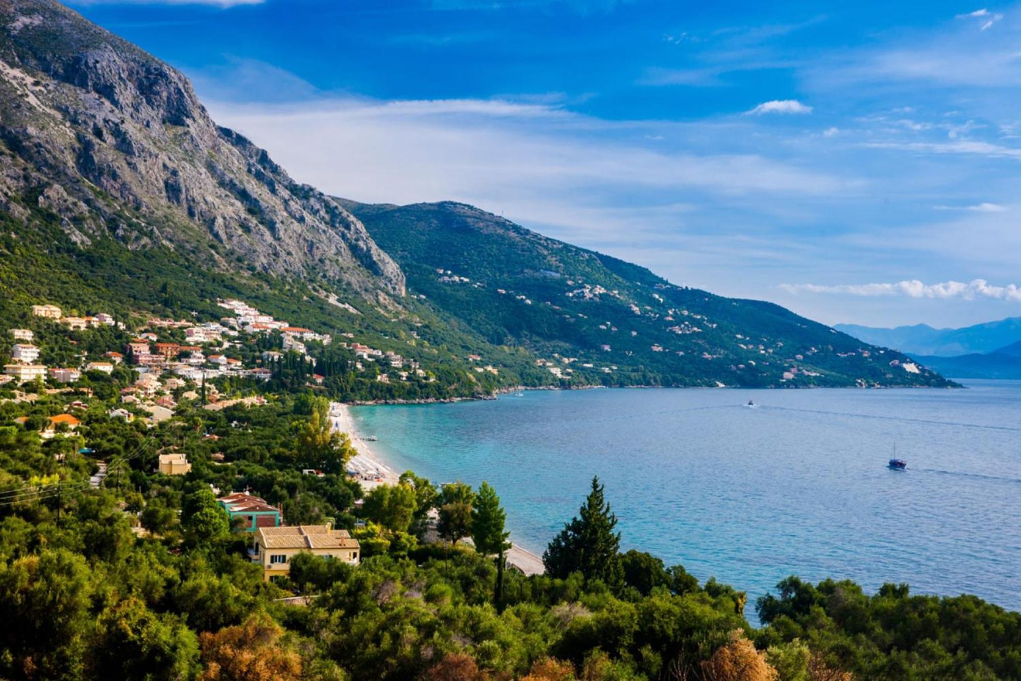 Corfu Sea View Villa - Aurora Barbati Exterior foto